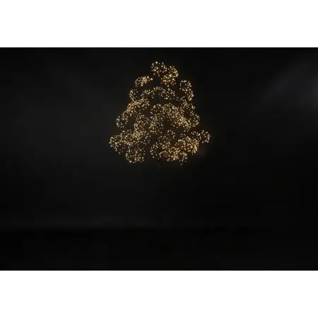 Kerstboom LED Dorion L zwart - 180 cm
