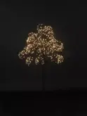 Kerstboom LED Dorion S zwart - 120 cm