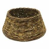 Van der Leeden kerstboommand albaca bruin D 60 H 26 cm