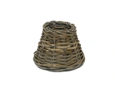 Kerstboomhuls Rotan Grijs d25H17cm