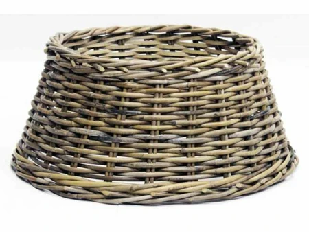 Kerstboomhuls Rotan Grijs d60h26cm