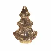Kerstboompje 10led 24x15.5cm roze