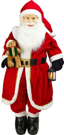 Kerstman 200cm Met Muziek - afbeelding 2