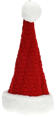 Kerstmuts Luxe Gebreid