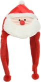 Kerstmuts Pluche 50cm (1 stuk, div. soorten) - afbeelding 2