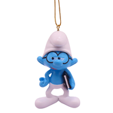 Kerstornament Brainy Smurf resin 8.5 cm