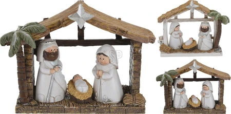 Kerststal 3 Figuren (1 stuk, div. soorten) - afbeelding 1