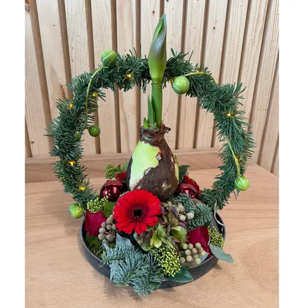 Kerstworkshop 'Amaryllis in Kerstlicht' (zaterdag 7 november)