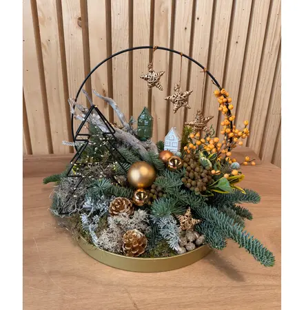 Kerstworkshop 'Sprookjesachtig Kerstdorp' (vrijdag 4 december) (TuinWereld Wijchen)