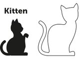 Kittenhalsband Alfry 15-25Cm 10Mm - afbeelding 1