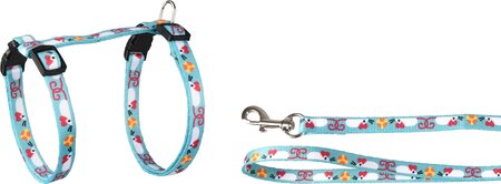 KITTENHARNAS + LIJN ARWEN PRINT MUIS 15-25CM 10MM - afbeelding 5