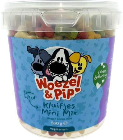 KLUIFJES MINI MIX KOEKJES IN POT 550 GR.