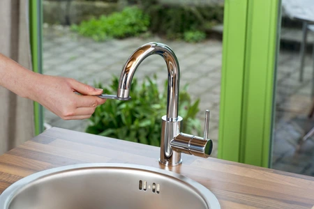 Kraanverbindingsstuk binnenshuis - afbeelding 5