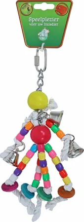KRALEN PLASTIC MET 4X KATOEN EN BEL 24 C