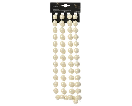 Kralenslinger xxl plastic d2l270cm crm - afbeelding 2