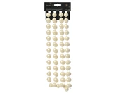 Kralenslinger xxl plastic d2l270cm crm - afbeelding 2