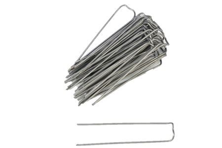 Krammen 10-40mm donkergrijs 50 stuks