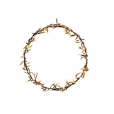 Krans cluster 120led d36cm cw - afbeelding 1