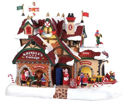 Kringle'S Cottage, With 4.5V Adaptor Lemax - afbeelding 2