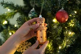 Kruittoren kerstbal - Nijmeegse kerstballen - afbeelding 1