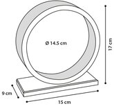 Ks Looprad Danco Hout Zalm Roze S - afbeelding 1