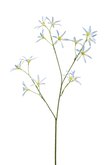 Kunstbloem Tweedia spray lt blauw 70cm