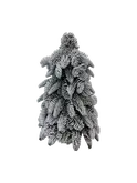 Kunstkerstboom Nobilis D 40 x H 40 cm snowy