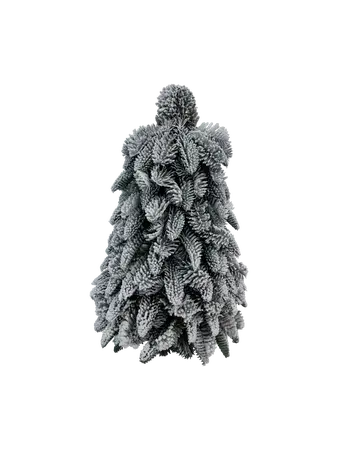 Kunstkerstboom Nobilis D 50 x H 50 cm snowy