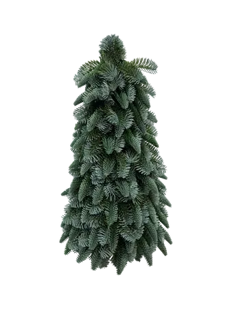 Kunstkerstboom Nobilis D 55 x H 60 cm groen