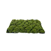 Kunstmos Mat Grof Groen-Bruin
