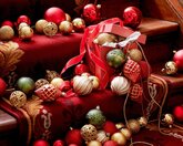 Kunststof Kerstballen Tube 37 stuks - Light Gold - afbeelding 3