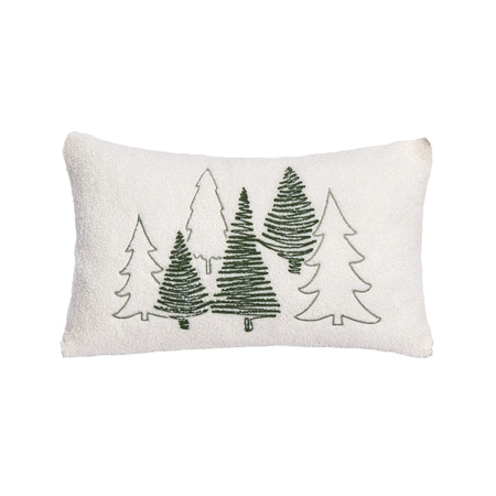 Kussen 30 x 50 cm kerstbomen