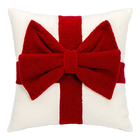 Kussen 45 x 45 cm strik - afbeelding 1