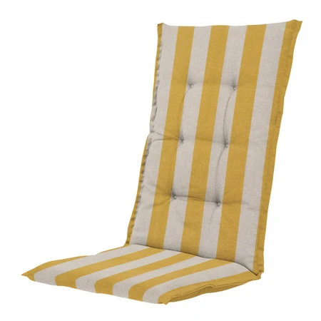 Madison kussen hoge rug ca.123x50cm amora mustard