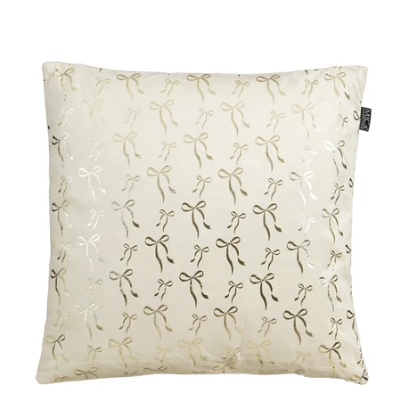 Kussen strik creme - l45xb45xh16cm