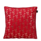 Kussen strik rood - l45xb45xh16cm