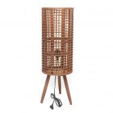 Lamp bruin D25x85cm