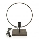 Lamp cirkel 33x13x43cm