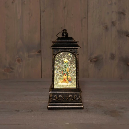 Lantaarn kerstboom 20.5x9cm ww