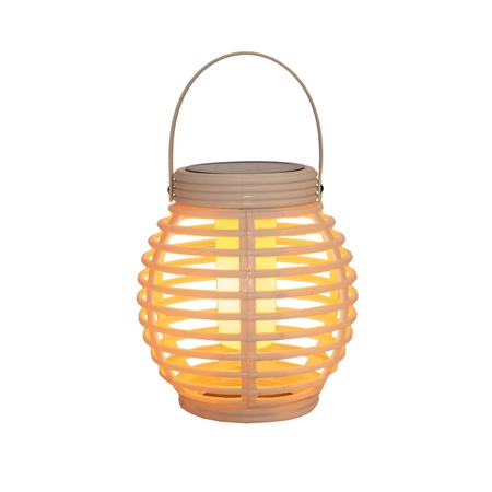 Lantaarn solar 15x15cm zand