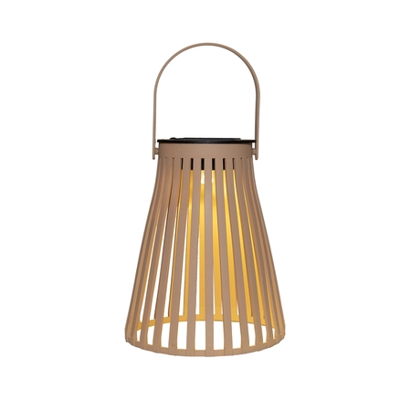 Lantaarn solar metaal 14x11.5cm znd