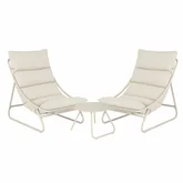 Lazize 3-delige loungeset beige