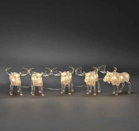 LED acryl 5 elanden 40L warmwit IP44 24v