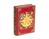 LED boek L6.5b16.5h22cm-11L rd/warm wit - afbeelding 4
