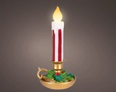 LED candle binnen L11.60b11h24cm goud - afbeelding 1