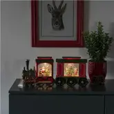 LED Treinwagon, kinderen en kerstboom, watergevuld, 1L warmwit, BOT - afbeelding 2