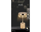 LED oplaadb. lamp d14h25cm gd/col.select - afbeelding 2