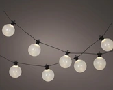 LED partylight 450cm-10L zwart/wwit - afbeelding 1