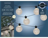 LED partylight 450cm-10L zwart/wwit - afbeelding 2