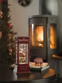 LED Telefooncel, kerstman, watergevuld, 1L warmwit, BOT 5u - afbeelding 3